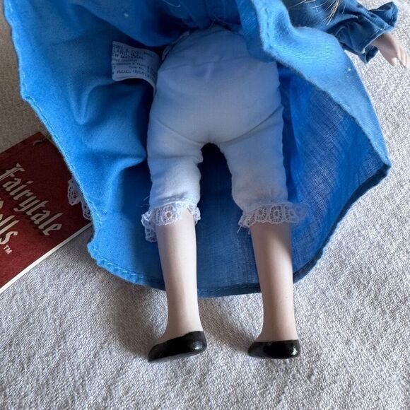 Vintage Russ Fairytale Doll Alice in Wonderland Porcelain Doll with Book - Picture 6 of 7